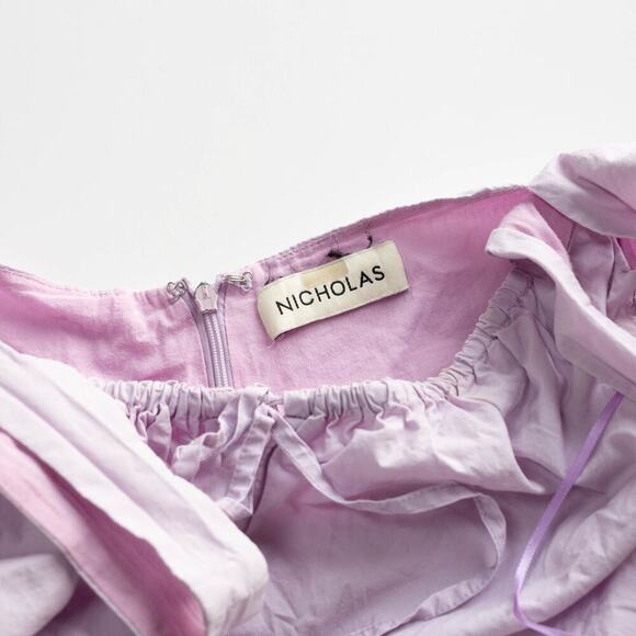 100% Cotton Nicholas Betty Dress - Size 12 - Picture 5 of 8